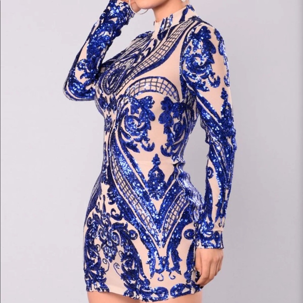 Super cute mini sequin dress